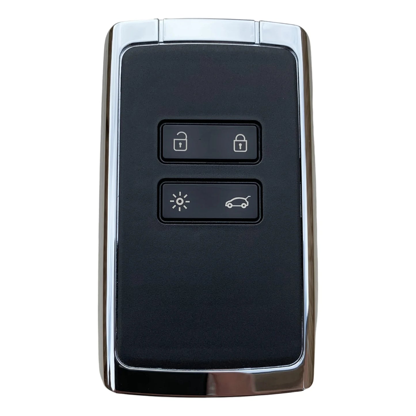 Aftermarket 4 Button Key Card for Renault Espace / Megane IV / Scenic IV / Talisman (Black back)