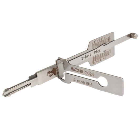 MAZ24R Original Lishi 2-in-1 Pick & Decoder With Cutout For Concealed Door Locks