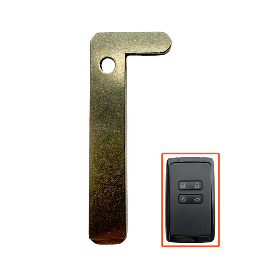 Emergency Key Blade for Renault Smart Cards