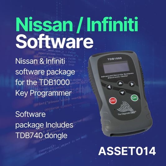 ASSET014 – Nissan & Infinity software for TDB1000