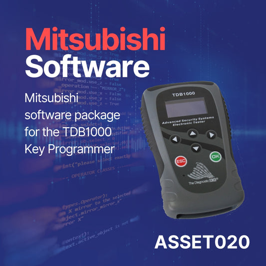 ASSET020 – Mitsubishi software for TDB1000