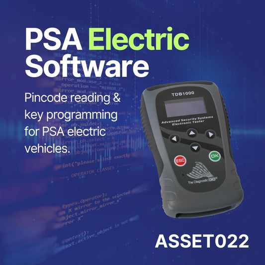 ASSET022 – PSA Full Electric Pin & Program for TDB1000