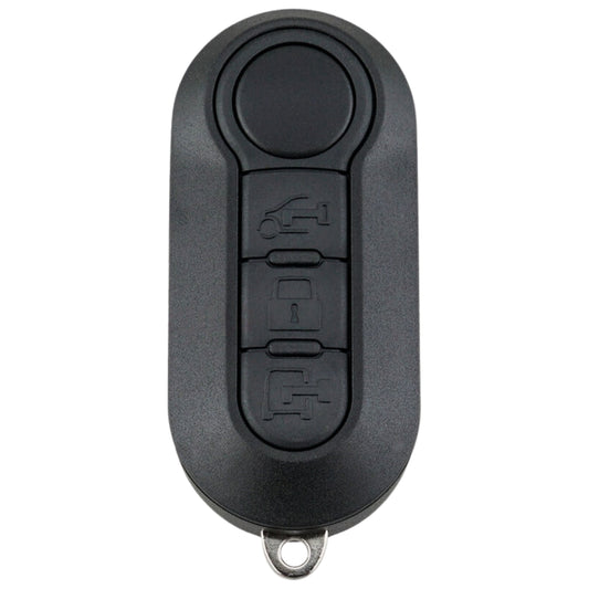 Aftermarket 3 Button Remote Key For Fiat Ducato - Black Buttons (Magneti Marelli)