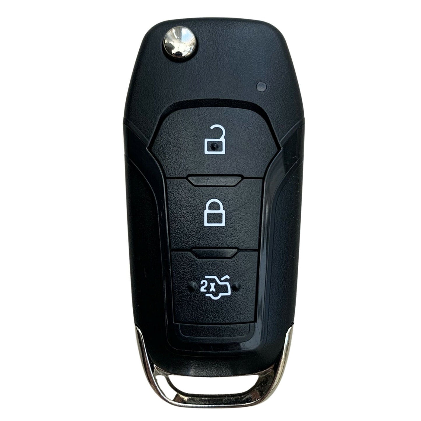 OEM 3 Button Remote Key to suit all Ford ID47 Flip Key Systems With Key Blade