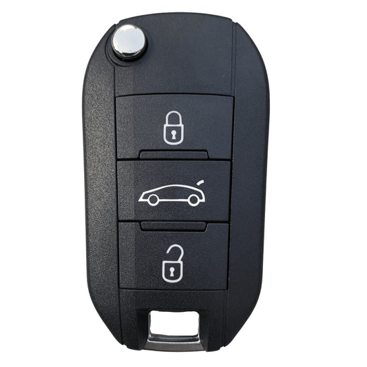 Aftermarket 3 Button Remote Key for Citroen C4 Catcus (2018 +)