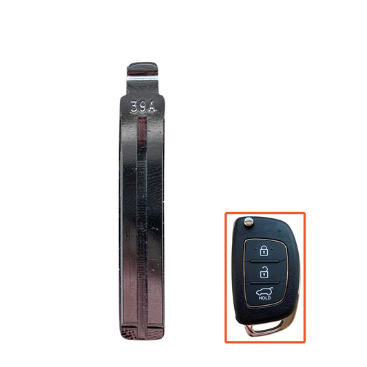 TOY48 Aftermarket Key Blade to suit Hyundai Flip Remotes