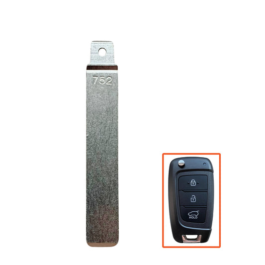 KIA9 OEM Key Blade to suit Hyundai Flip Remotes