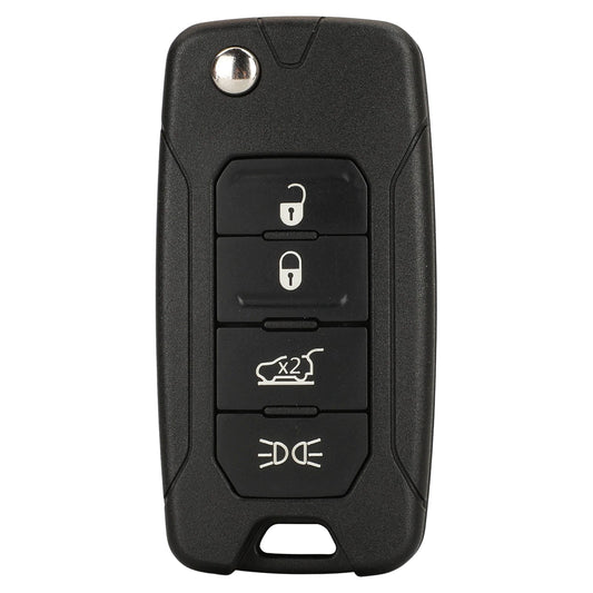 Aftermarket 4 Button Remote Key for Jeep Renegade