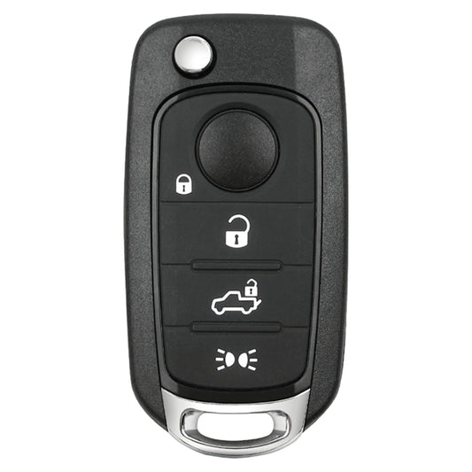 OEM 4 Button Remote Key For Fiat Tipo / 500X / Egea