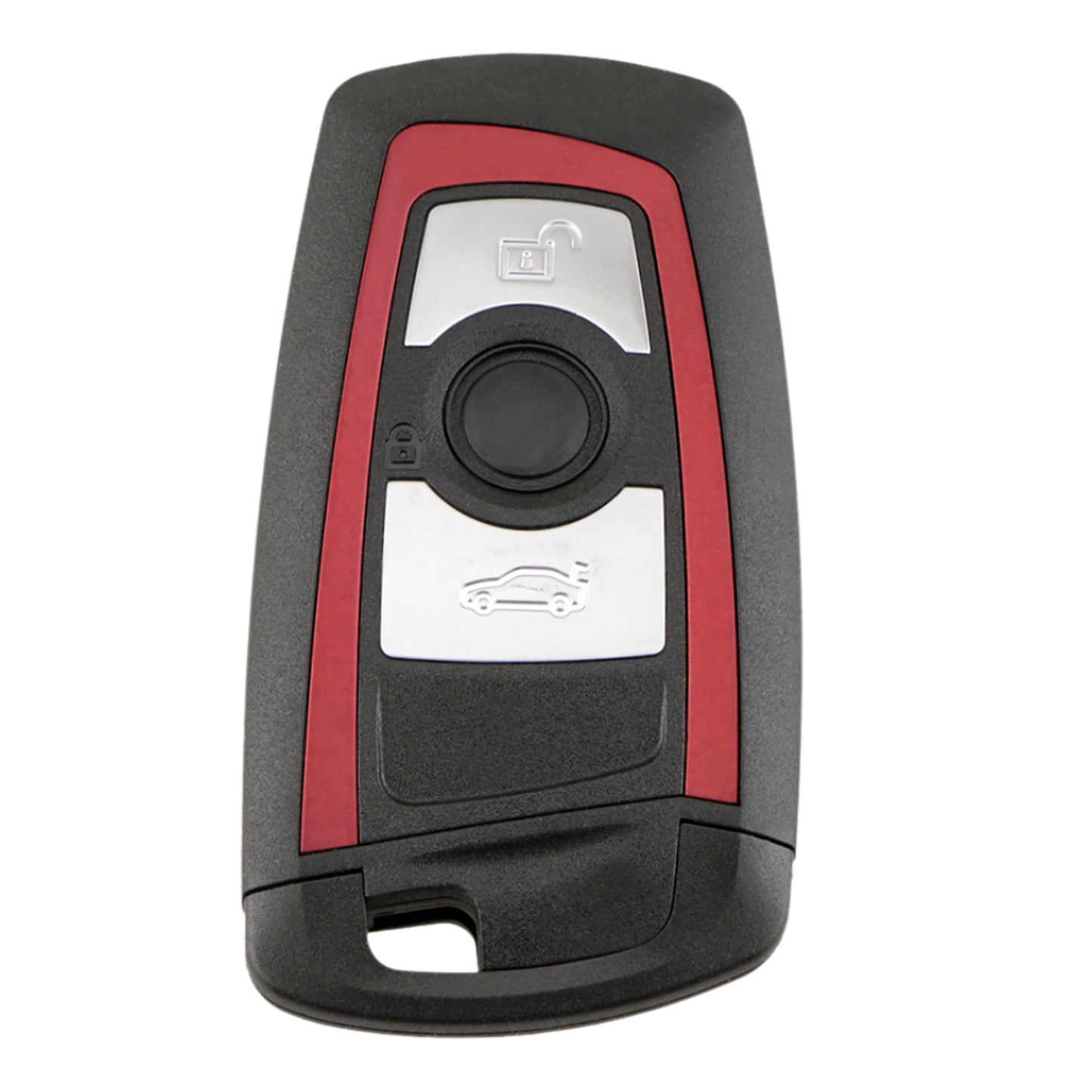 3 Button Smart Remote Key Case for BMW (FEM) - Red