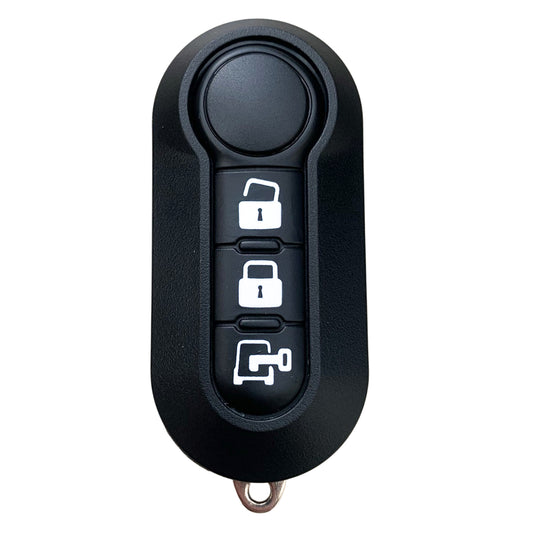Aftermarket 3 Button Remote Key For Fiat Ducato - White Buttons (Magneti Marelli)