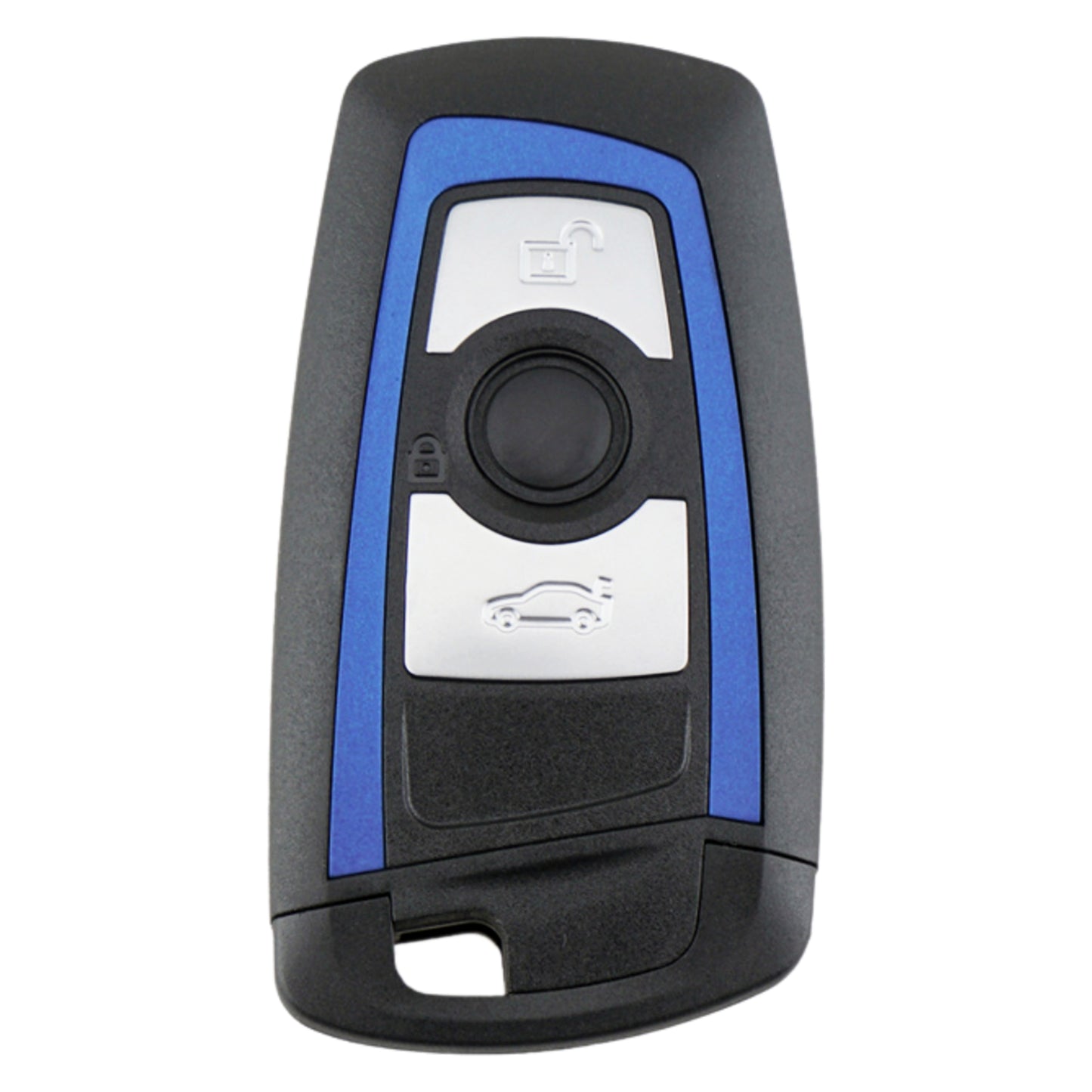 3 Button Smart Remote Key Case for BMW (FEM) - Blue