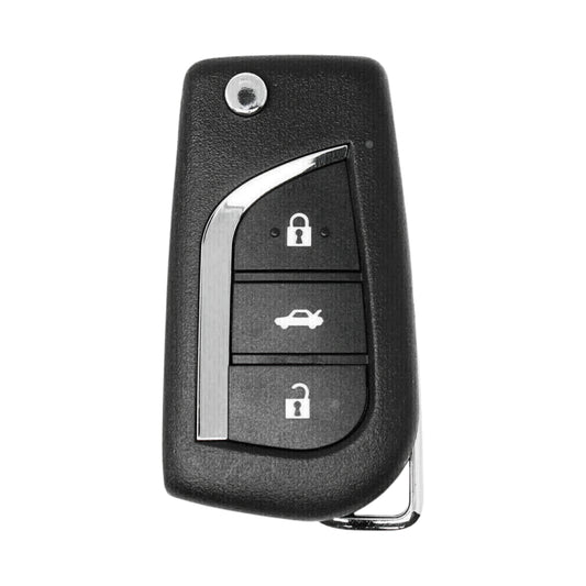 Xhorse VVDI 3 Button Toyota Style Wired Remote (XKTO00EN)