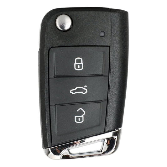 Aftermarket 3 Button Remote Key with HU66 Blade for Volkswagen Golf 7 - Non-Keyless (5G0 959 752)