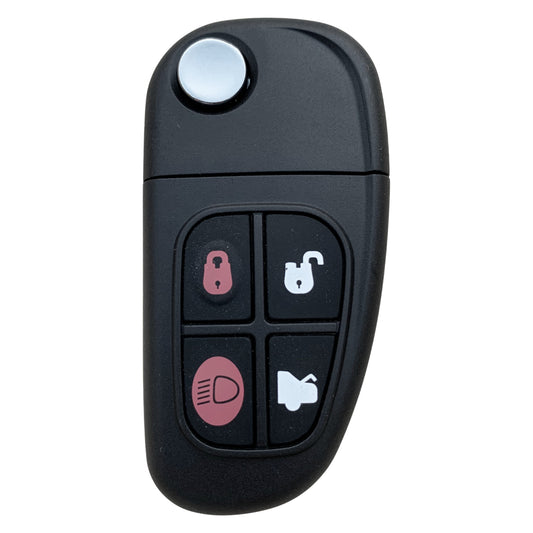 Aftermarket 4 Button Remote Key for Jaguar X-Type / S-Type / XJ
