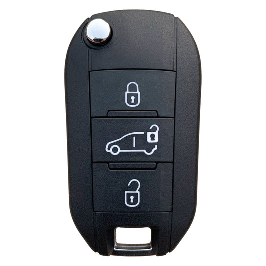 Aftermarket 3 Button Remote Key for Vauxhall Combo Mk3