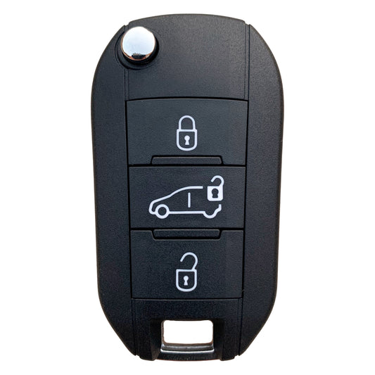Aftermarket 3 Button Remote Key for Peugeot Expert (2016 +)