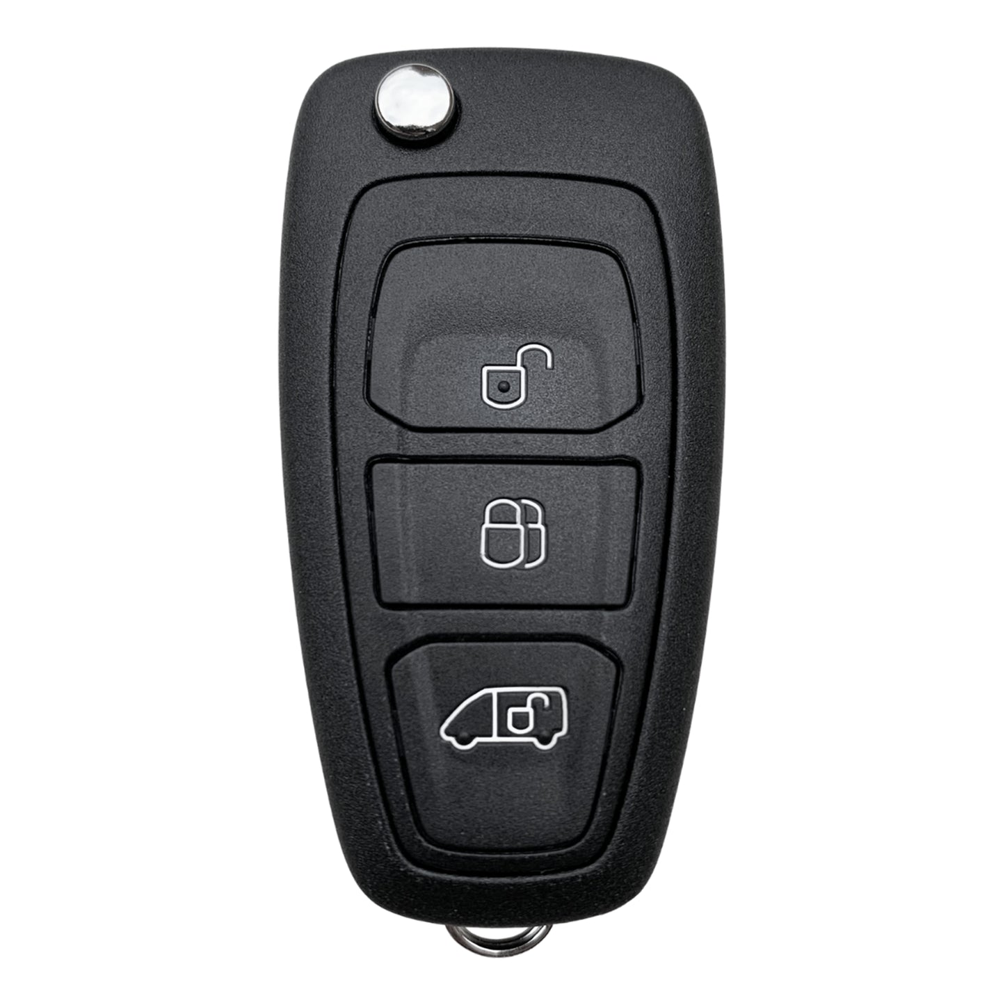 OEM 3 Button ID63 Remote Key for Ford Transit / Custom With Key Blade