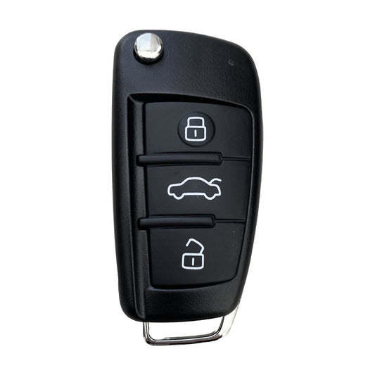 3 Button Remote Key Case For Audi A3 / A4 A6 S3 Tt Q6 Q7